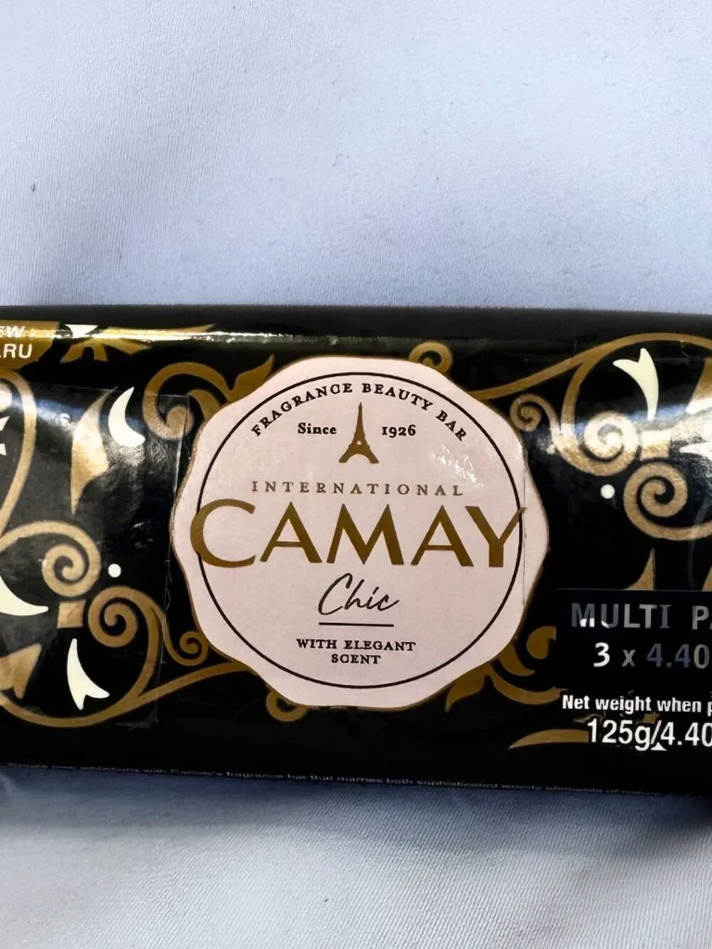 3 Bars New Baru International Camay CHIC Fragrance Beauty Soap 125g | Indonesia